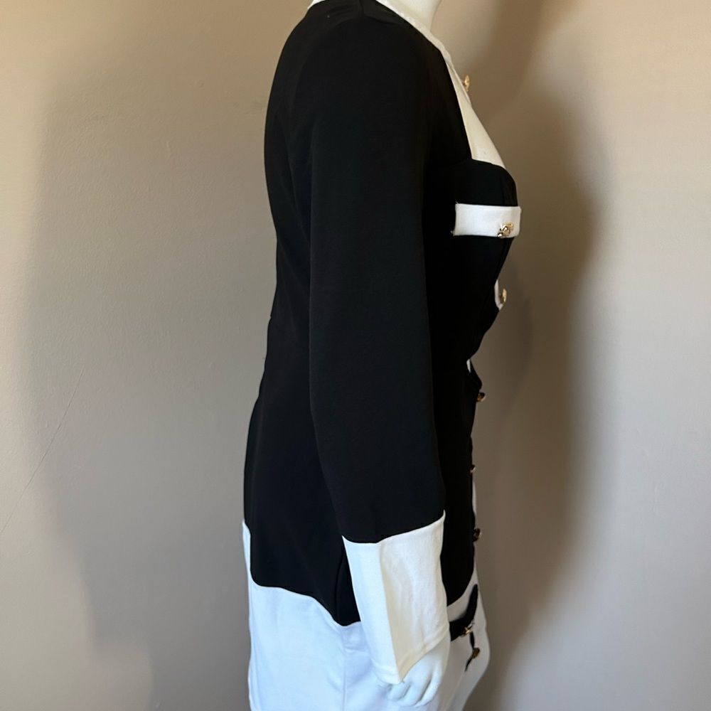 NWT Classic Chic Black/White Dress - Size 2X - Picture 12 of 16